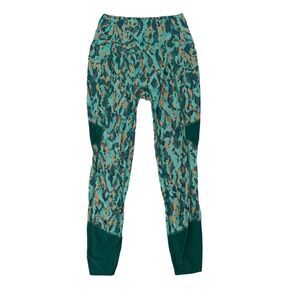 Foray Golf Legging Women XS Extra Small Willow Green Stretch Vented Pants *READ